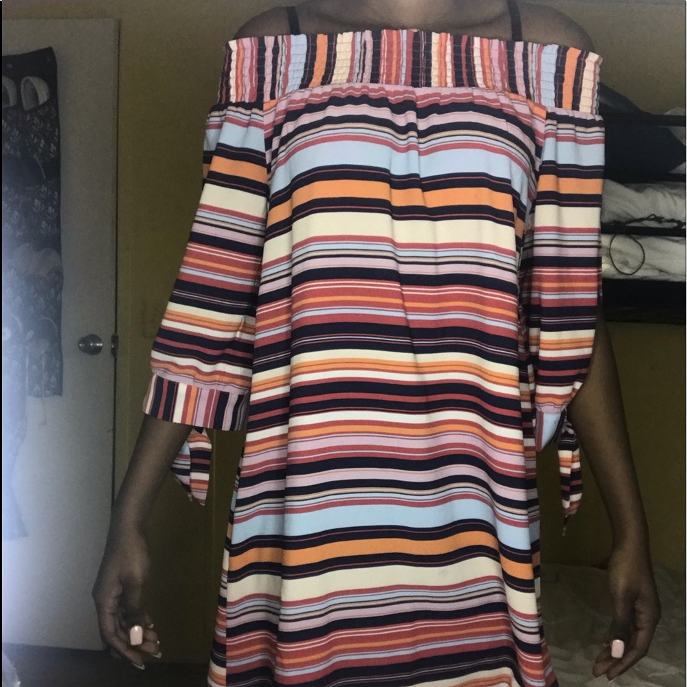 Really cute off the shoulder dress